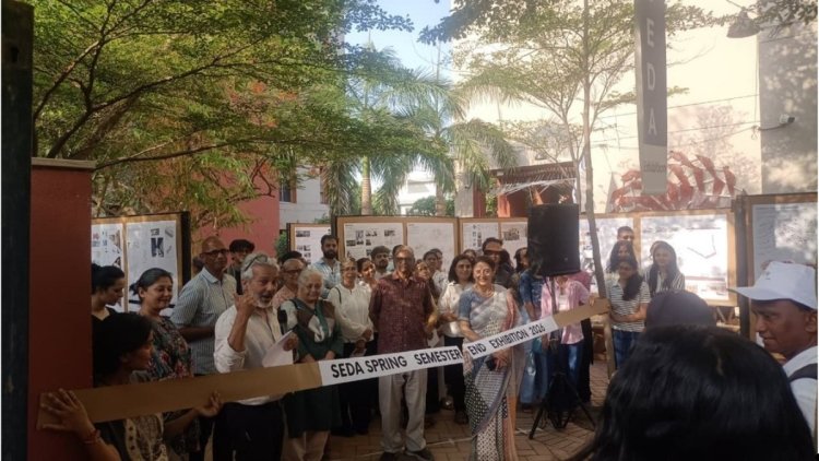 1500 models displayed at Spring 2026 Semester End Exhibition organized by School of Environmental Design and Architecture (SEDA), Navrachana University, Vadodara